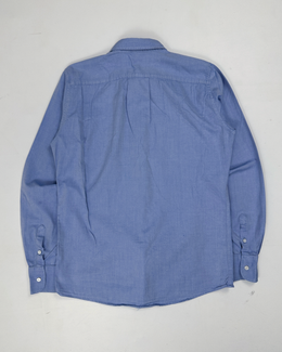 Bottega Veneta Classic Blue Cotton Shirt 1990's