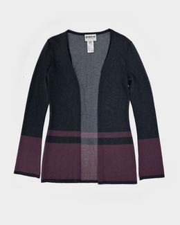 Paco Rabanne 2-Tone Mesh Cardigan + Top Set 2000's