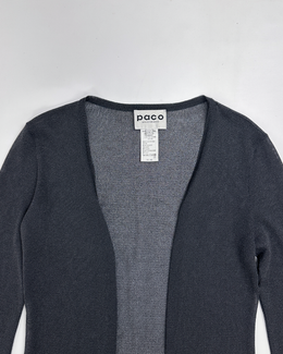 Paco Rabanne 2-Tone Mesh Cardigan + Top Set 2000's