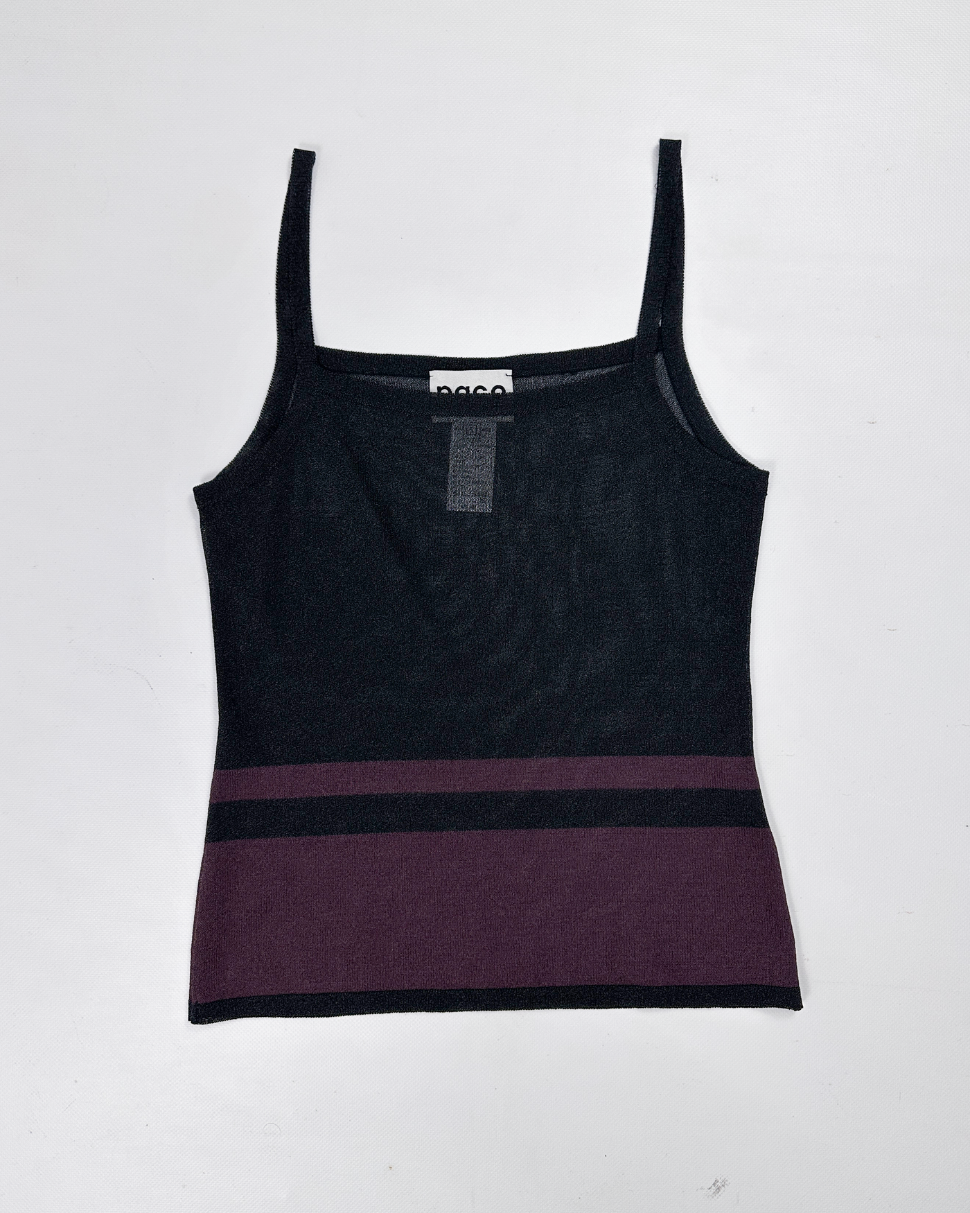 Paco Rabanne 2-Tone Mesh Cardigan + Top Set 2000's