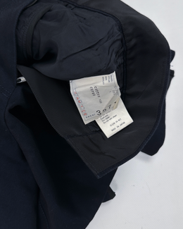 Sacai Navy Blue 2-Layer Shorts S/S 2018