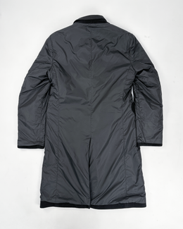 Prada Reversible Wool and Cashmere Black Coat FW 2002