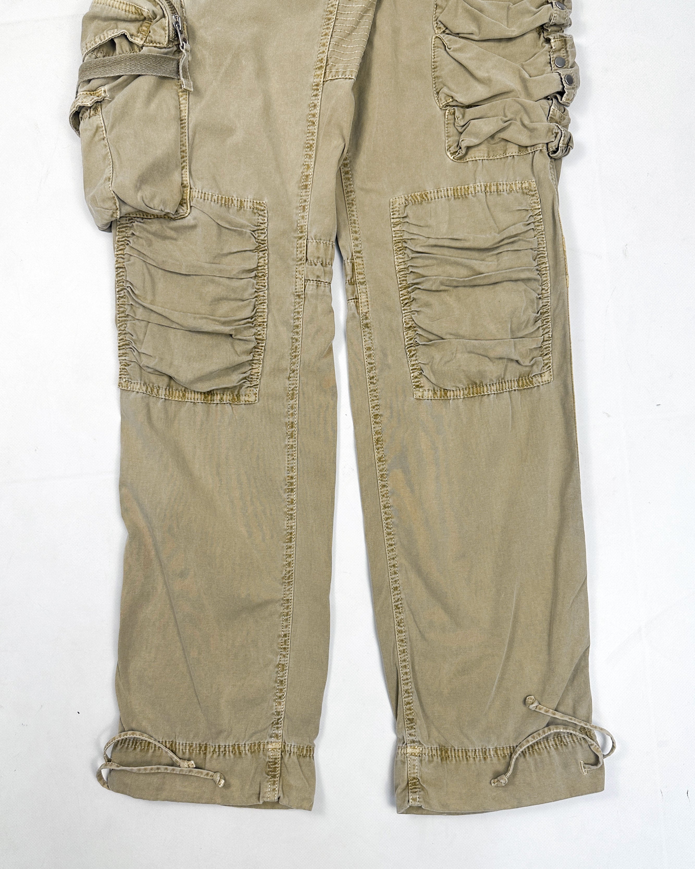 Ralph Lauren 3D Cargo Beige Pants 1990's – Vintage TTS