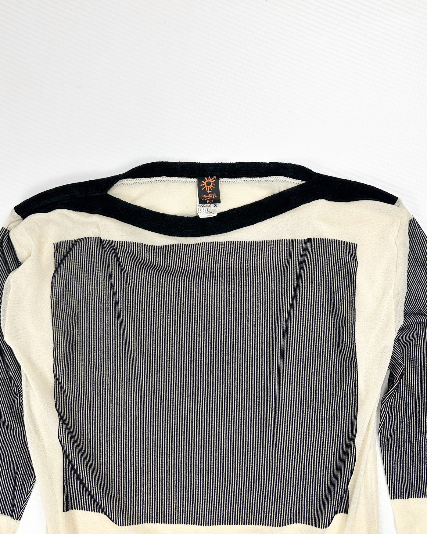 Jean Paul Gaultier Soleil 2-Layer Mesh Top 2000's