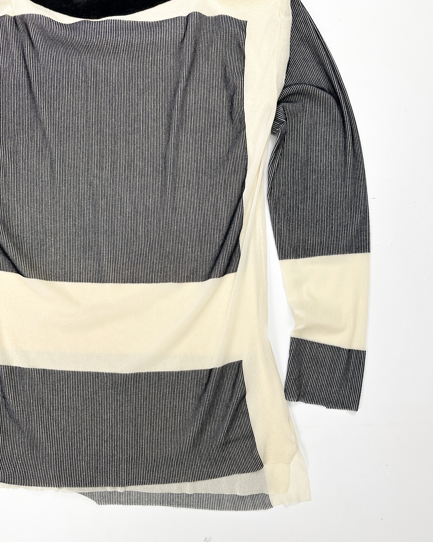 Jean Paul Gaultier Soleil 2-Layer Mesh Top 2000's