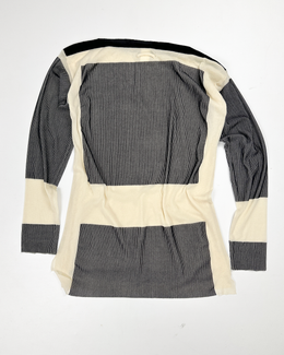 Jean Paul Gaultier Soleil 2-Layer Mesh Top 2000's