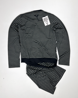 Jean Paul Gaultier 2 Built-in Scarf Stripes Top 2000's