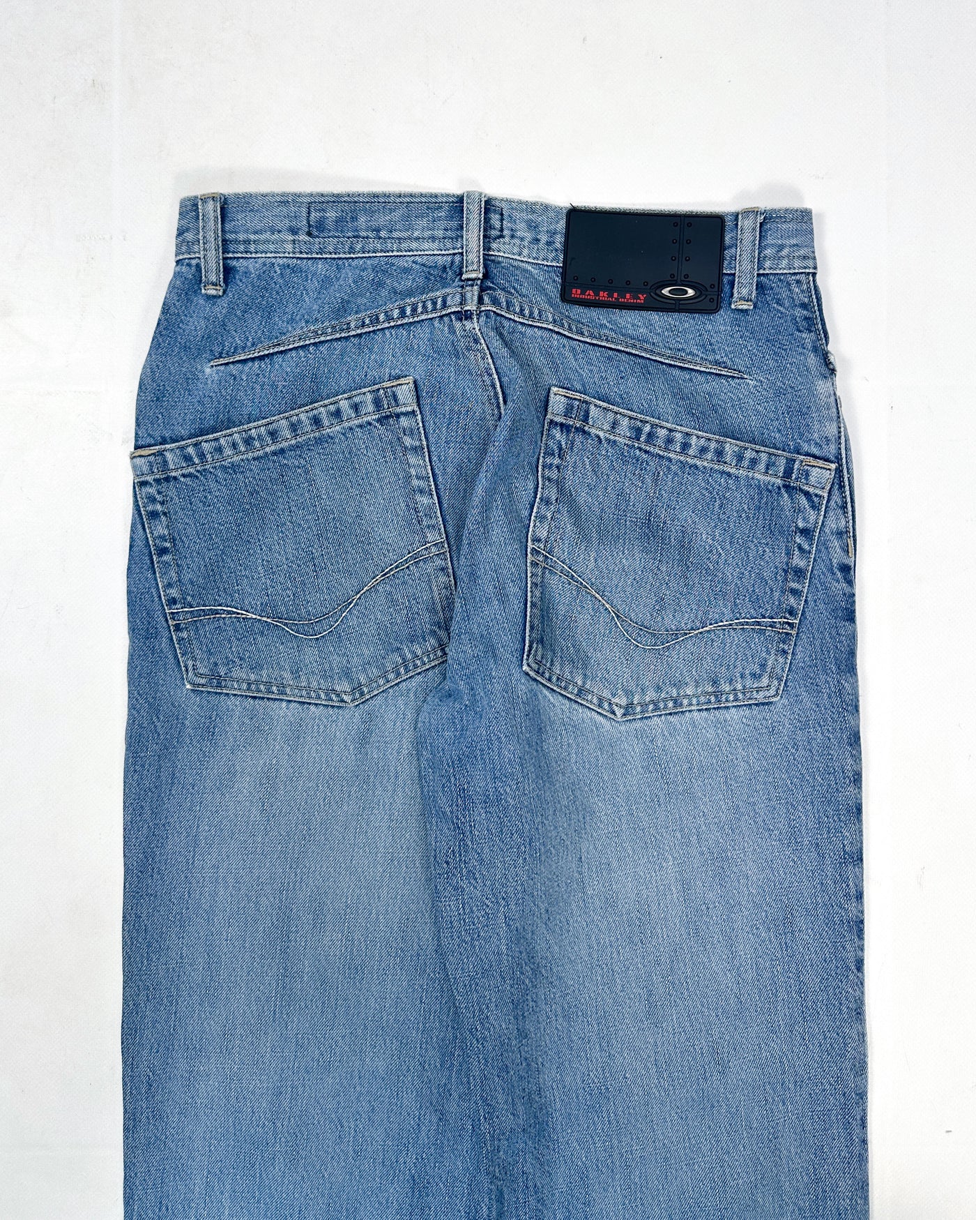 Oakley Red Core Industrial Denim Pants 2000's