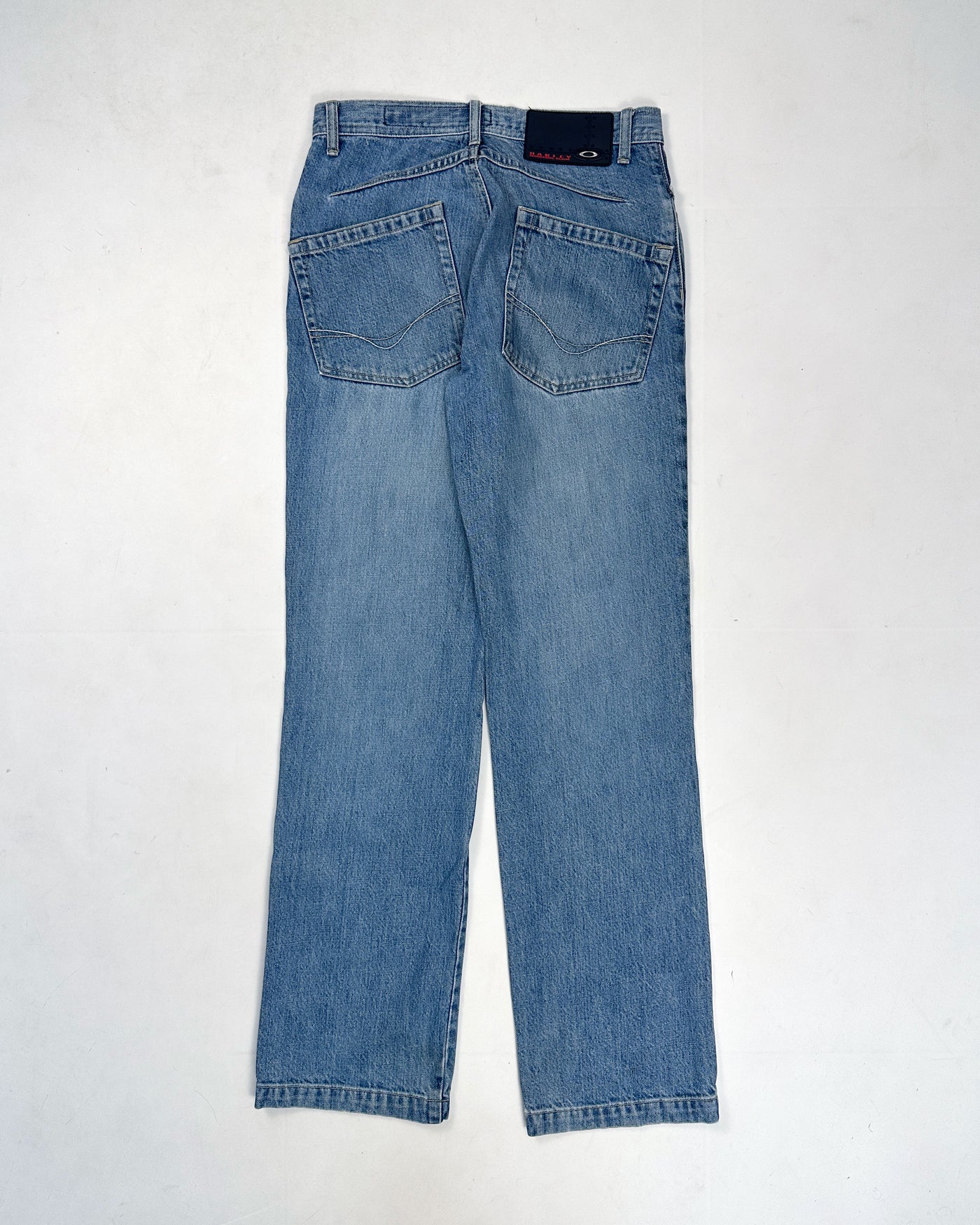 Oakley Red Core Industrial Denim Pants 2000's