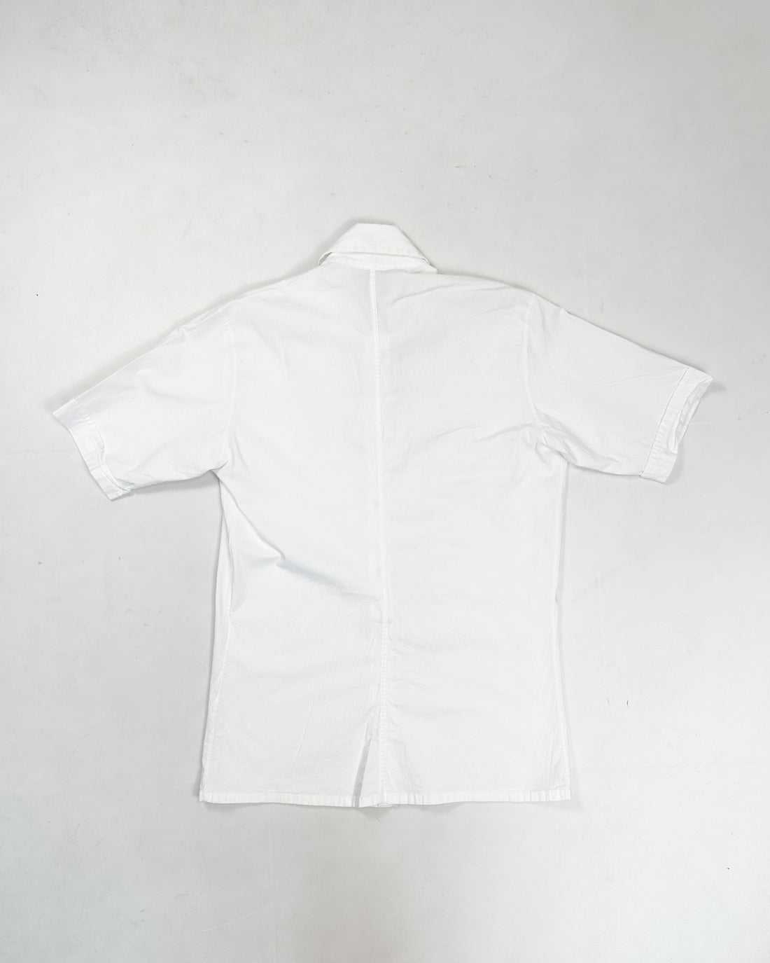 Save The Queen Stitched White Shirt 2000's