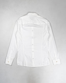 Dirk Bikkembergs Heavy Buttons White Shirt 2000's