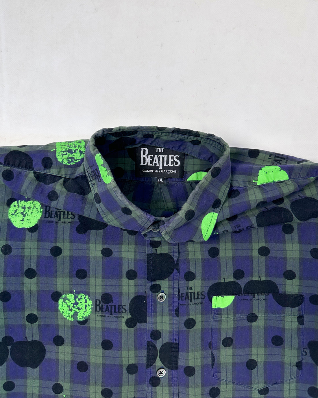 Comme des Garçons X The Beatles Printed Shirt 2012