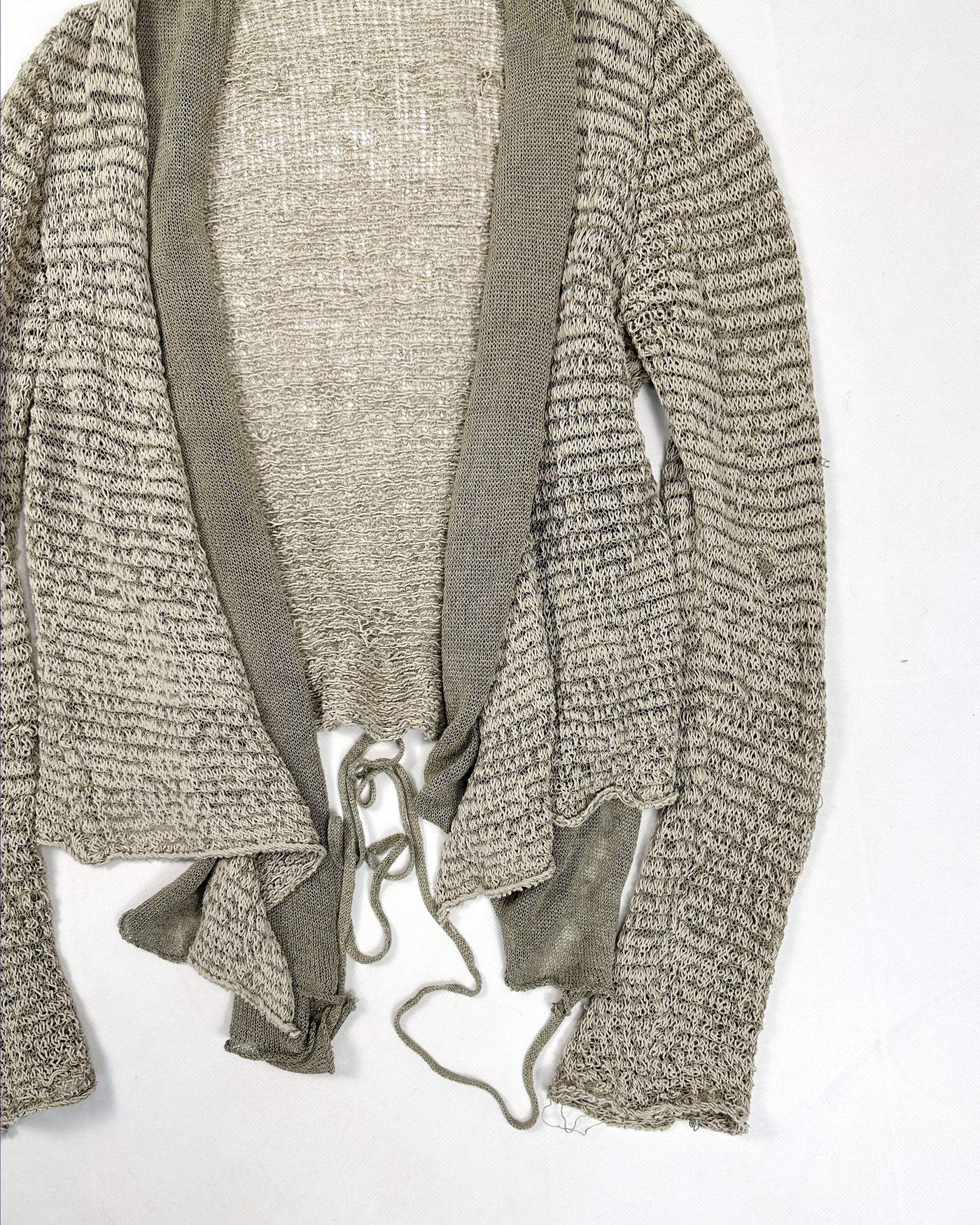 Sarah Pacini 3-in-1 Beige Cardigan 2000's