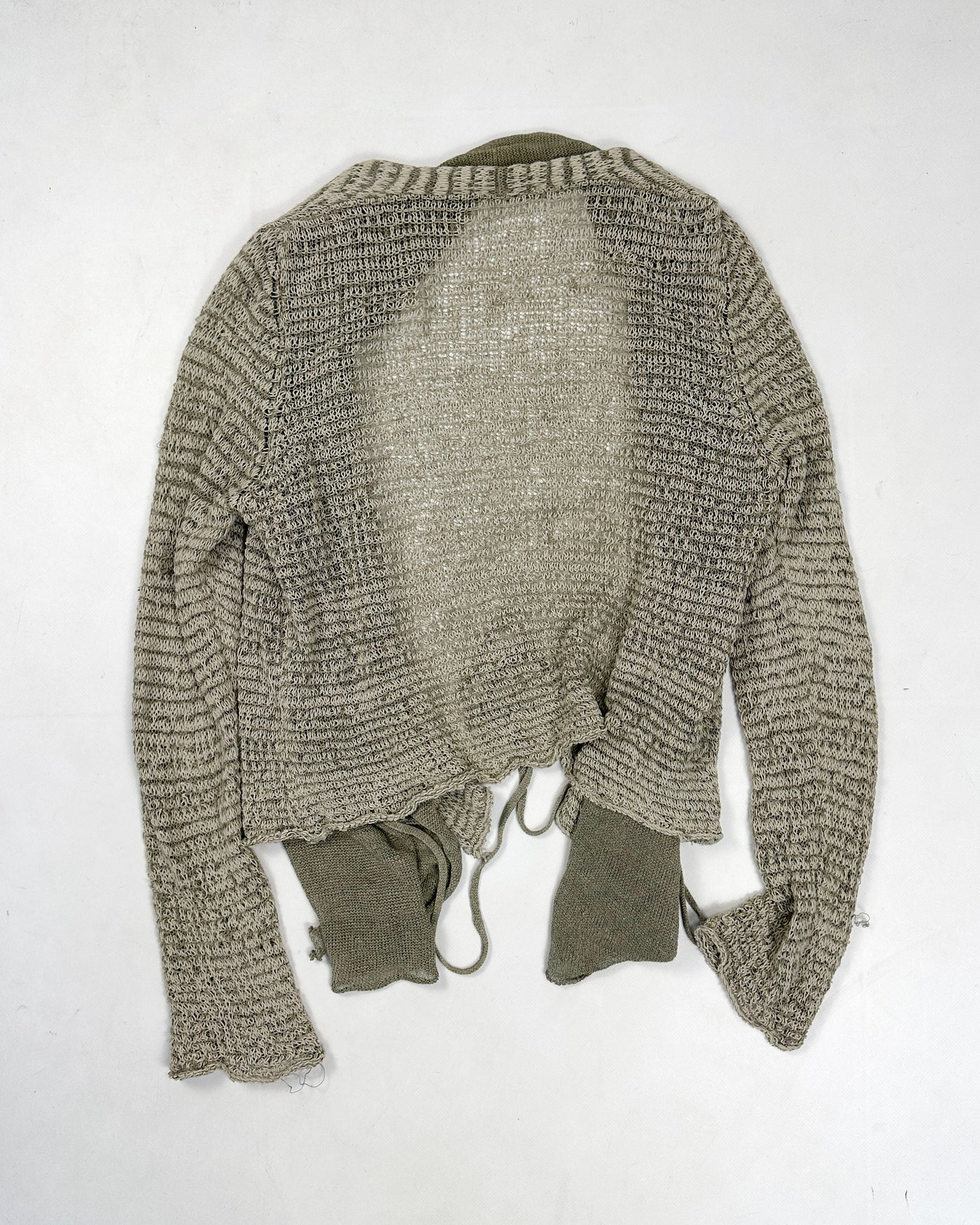 Sarah Pacini 3-in-1 Beige Cardigan 2000's