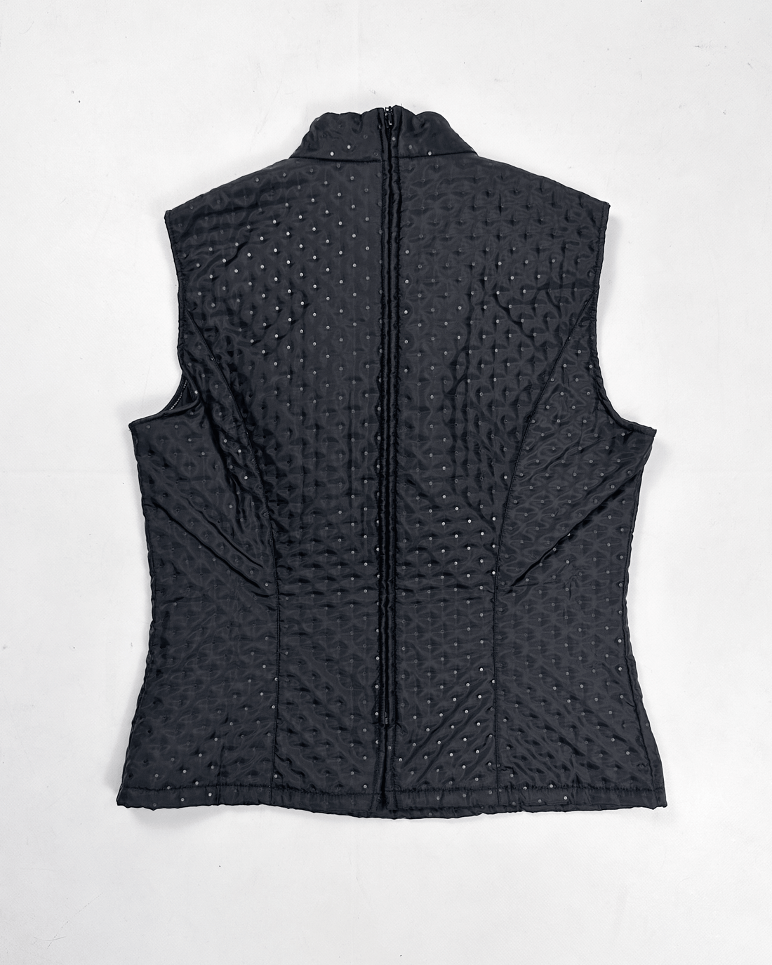 Anne Fontaine Windbreaker Zipped Black Vest 2001