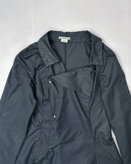 Sarah Pacini Asymmetric Utility Long Coat 2000's