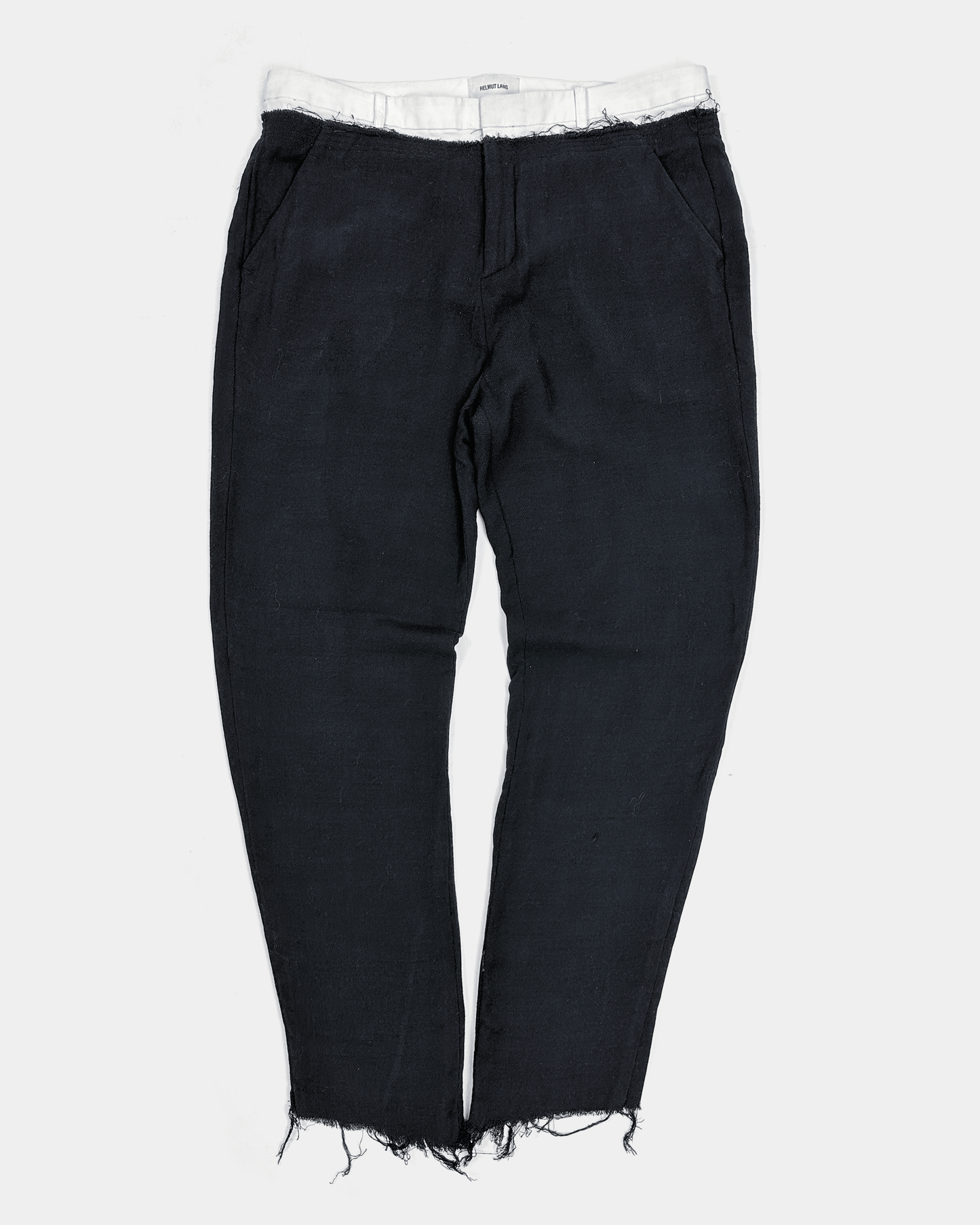 Helmut Lang Linen 2-Layer Pants 1990's