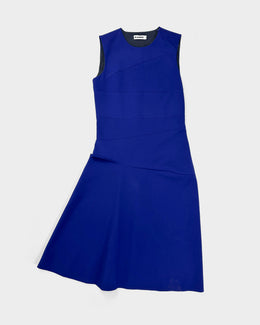 Jil Sander Dark Blue Long Dress S/S 2015