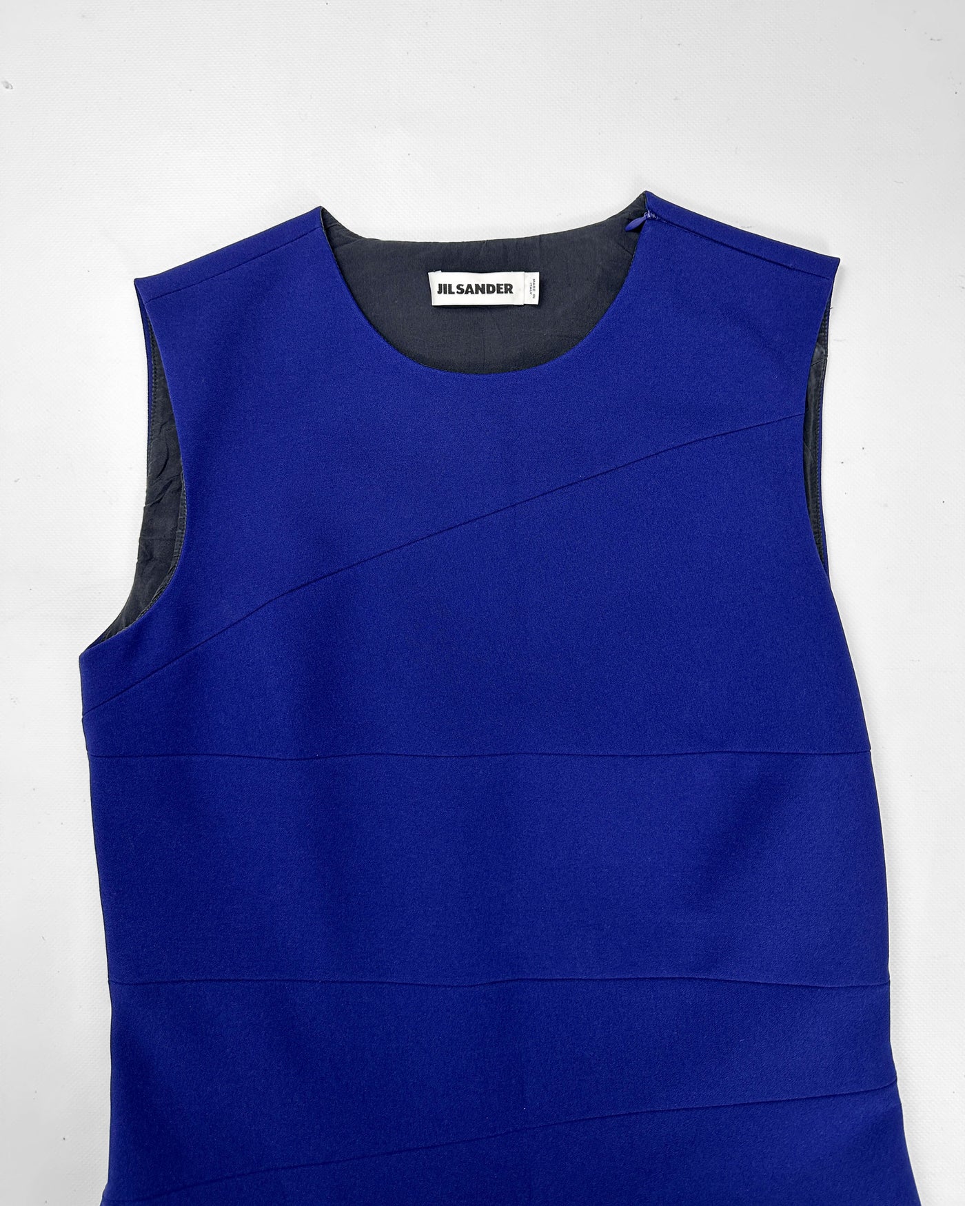 Jil Sander Dark Blue Long Dress S/S 2015
