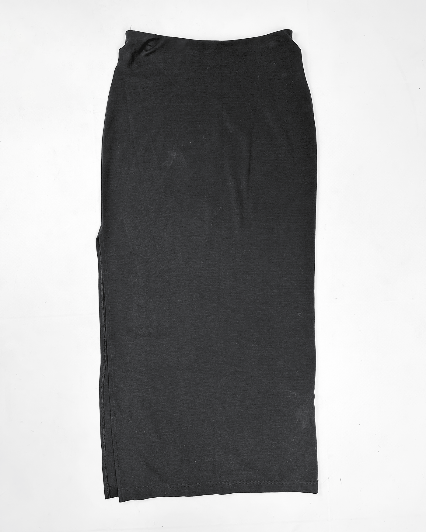 Kenzo Jungle Black Straight Skirt 2000's