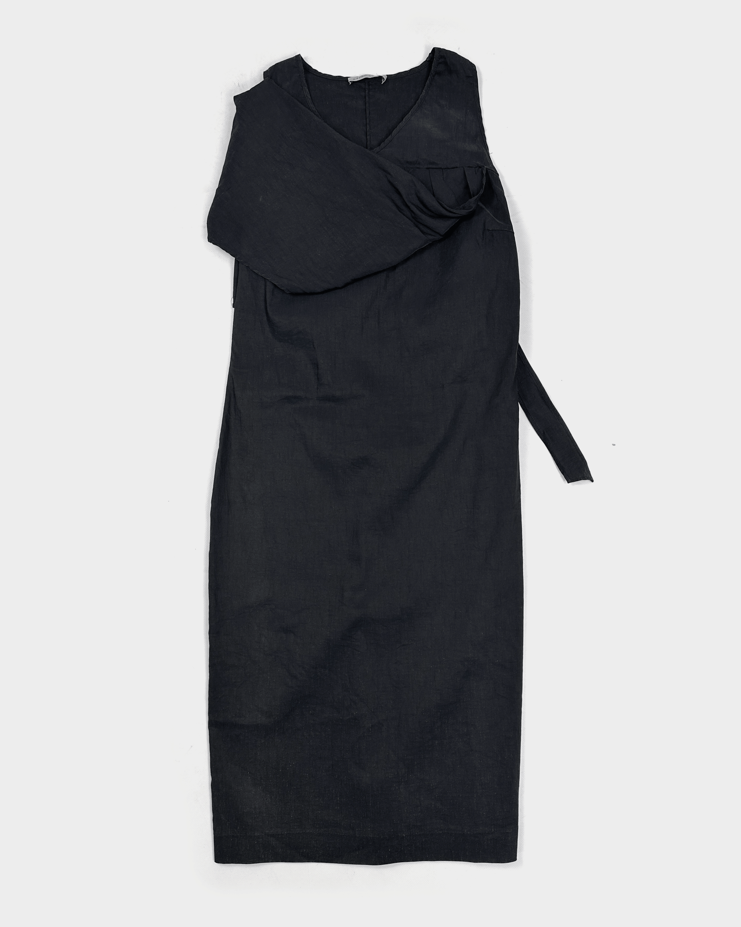 Sarah Pacini Utility Black Dress 2000's