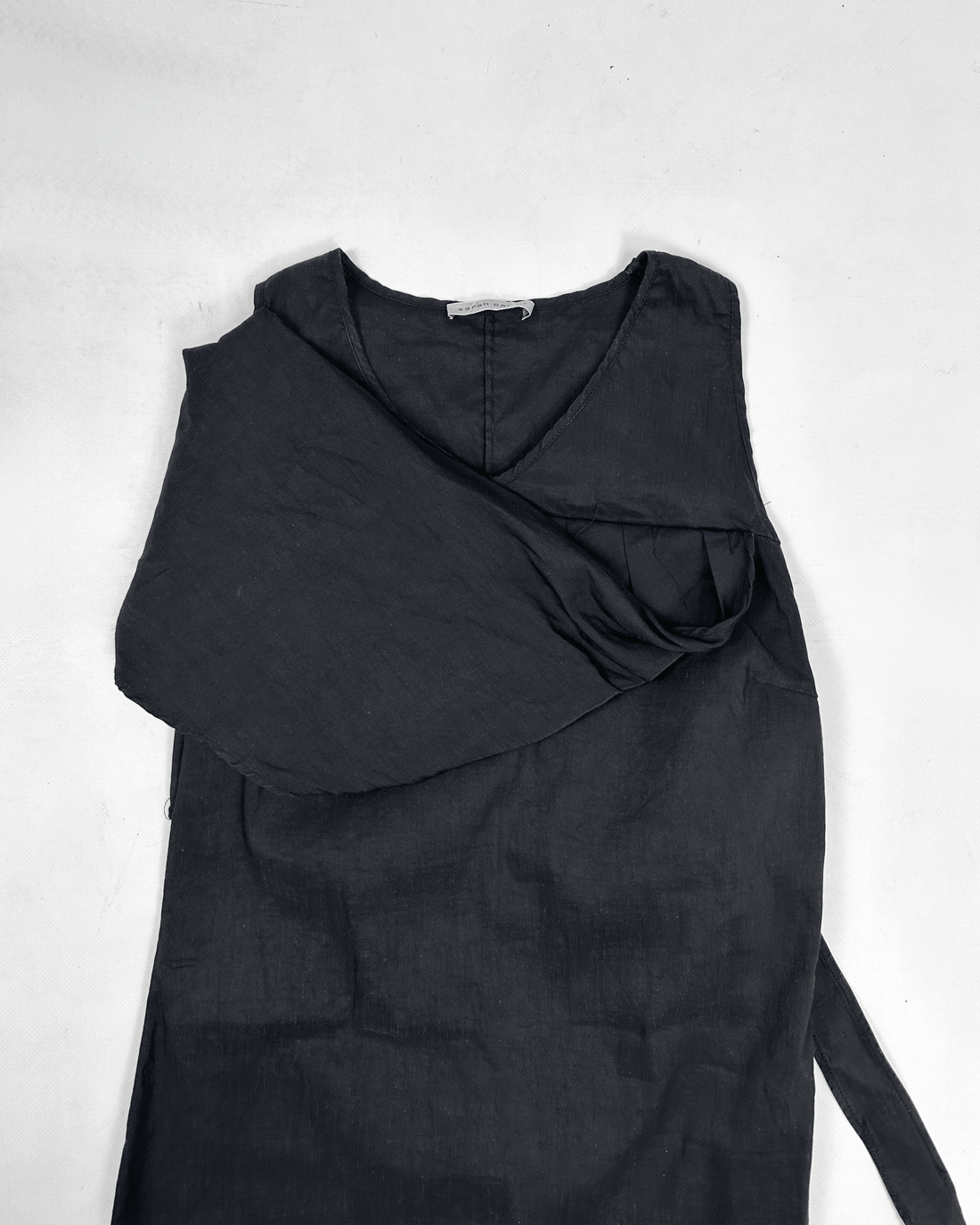Sarah Pacini Utility Black Dress 2000's