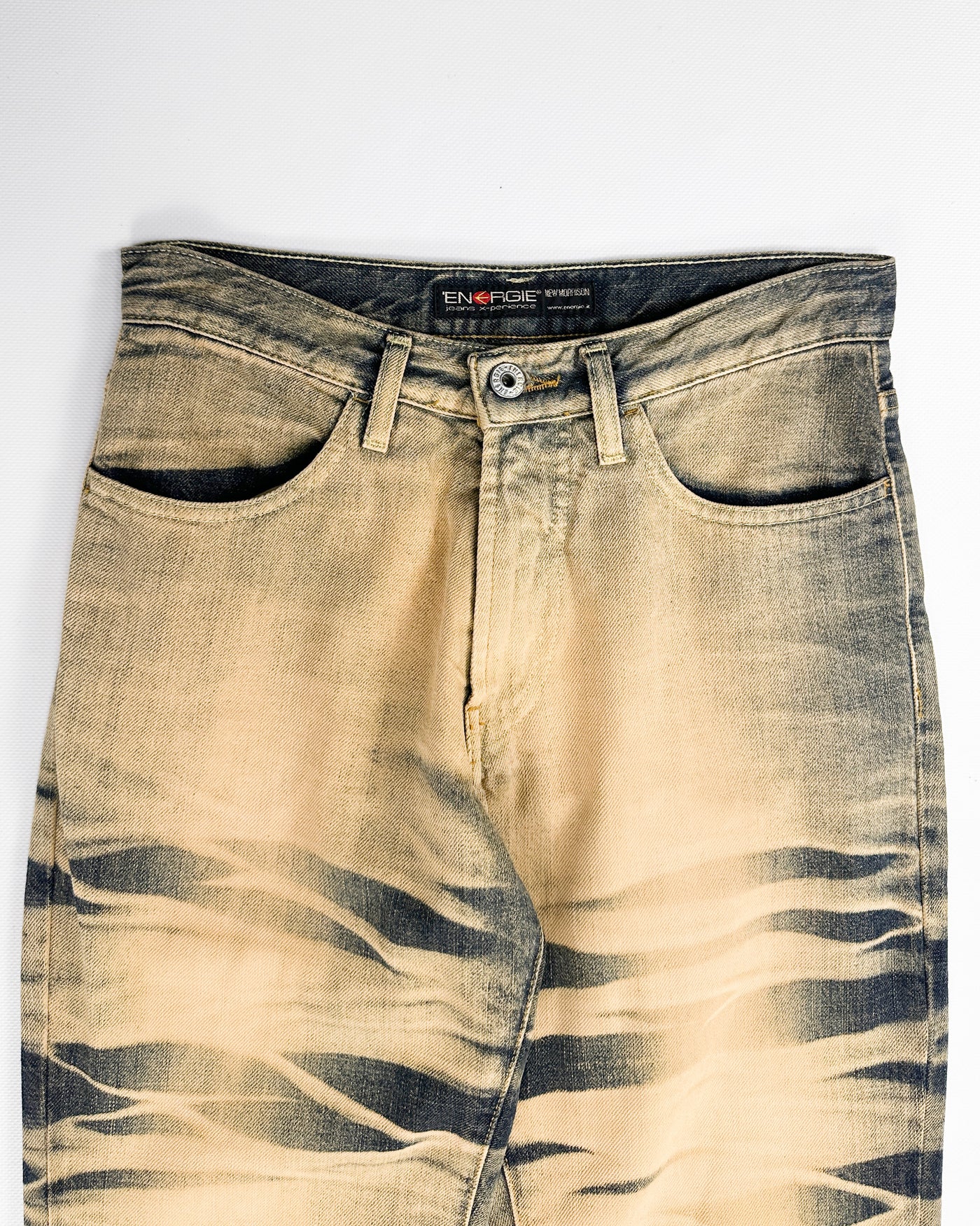 Energie New Morrison Faded Denim Pants 2000's