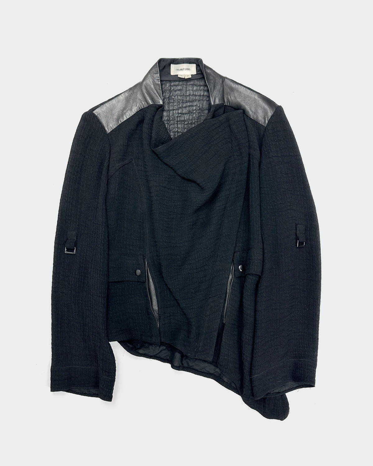 Helmut Lang Off-Centered Zip Jacket F/W 2002 - Vintagetts