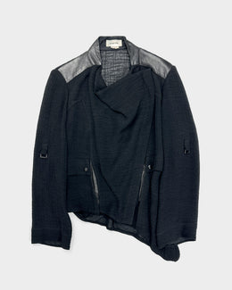 Helmut Lang Off-Centered Zip Jacket F/W 2002 - Vintagetts