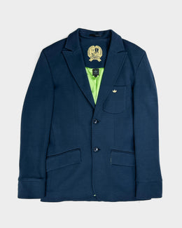 Adidas Tennis Navy Blue Blazer 2000's