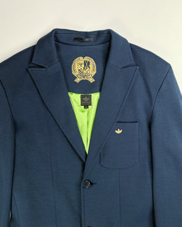 Adidas Tennis Navy Blue Blazer 2000's