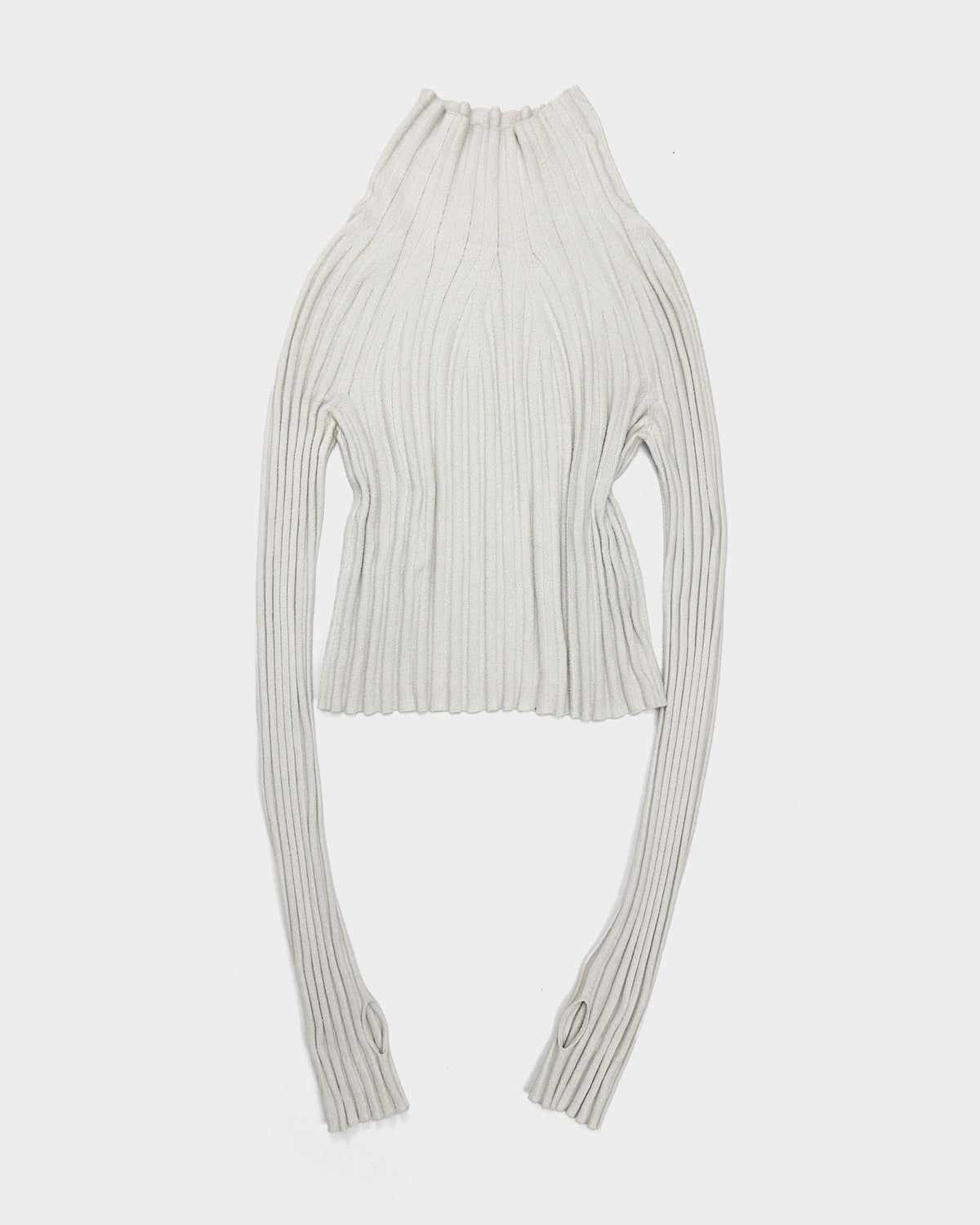 Helmut Lang White Anatomical Knitwear F/W 2005 - Vintagetts