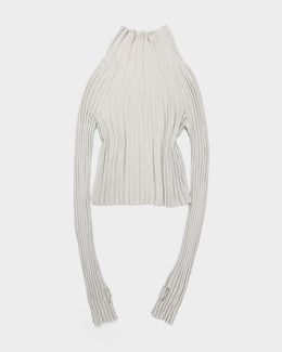 Helmut Lang White Anatomical Knitwear F/W 2005 - Vintagetts
