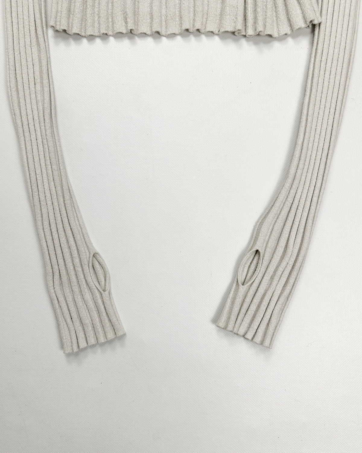 Helmut Lang White Anatomical Knitwear F/W 2005 - Vintagetts
