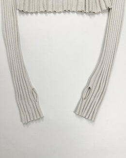 Helmut Lang White Anatomical Knitwear F/W 2005 - Vintagetts