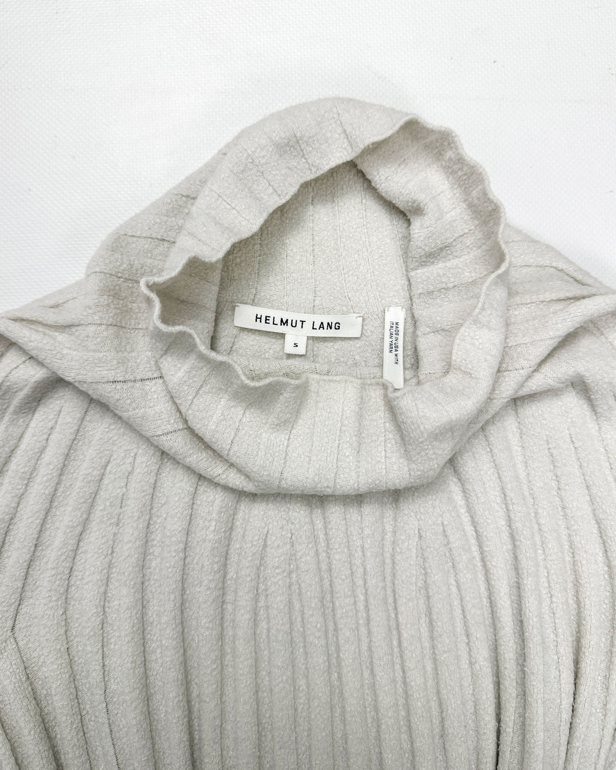 Helmut Lang White Anatomical Knitwear F/W 2005 - Vintagetts