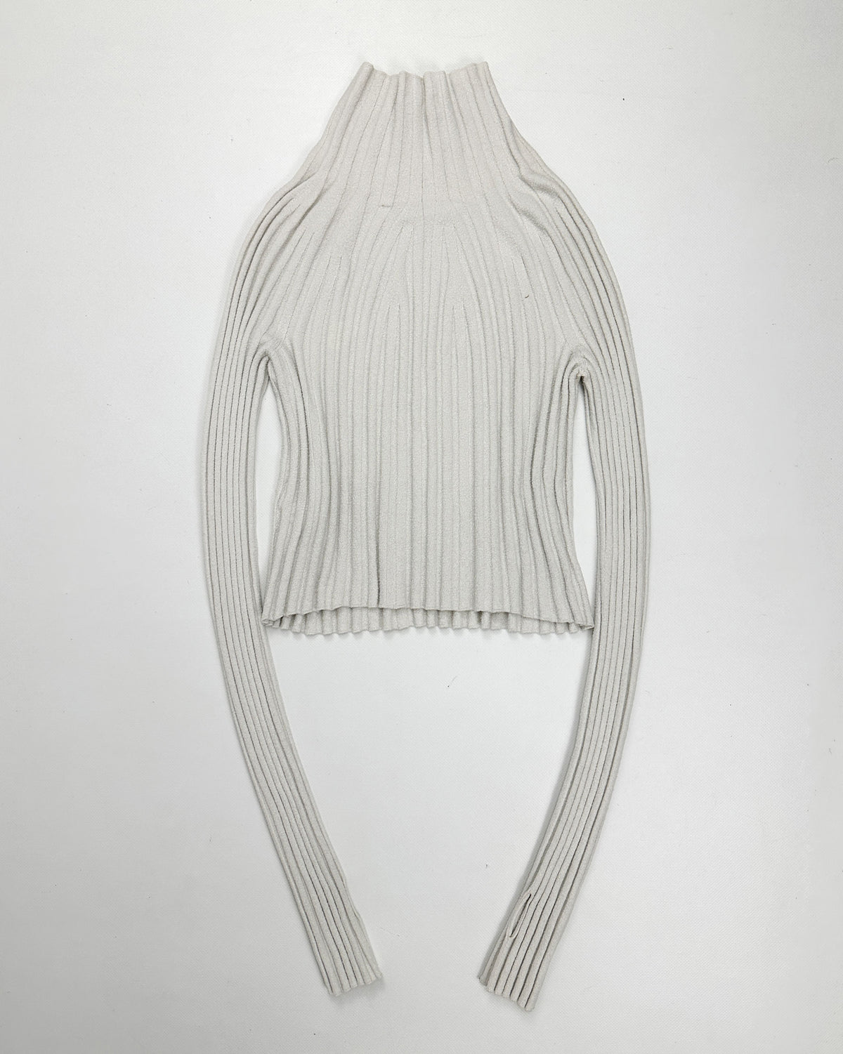Helmut Lang White Anatomical Knitwear F/W 2005 - Vintagetts