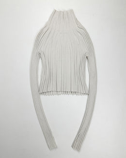 Helmut Lang White Anatomical Knitwear F/W 2005 - Vintagetts