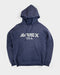 Avirex USA Sun Faded Blue Hoodie 1990's