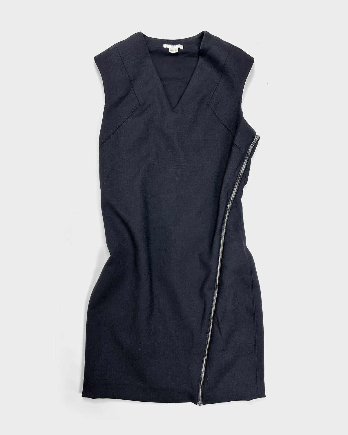 Helmut Lang Full Zipped Black Dress F/W 2009 - Vintagetts