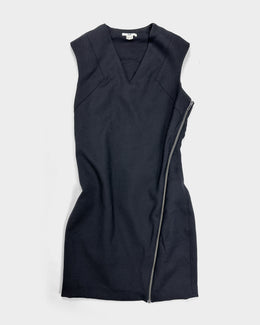 Helmut Lang Full Zipped Black Dress F/W 2009 - Vintagetts
