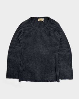 Helmut Lang Grey Wool Knitwear F/W 1998 - Vintagetts