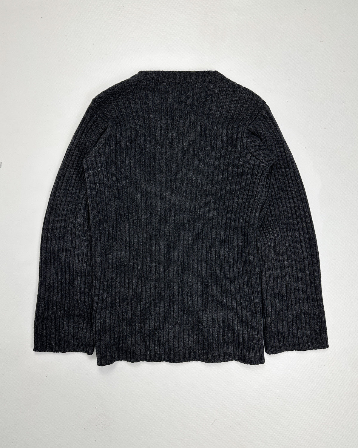 Helmut Lang Grey Wool Knitwear F/W 1998 - Vintagetts