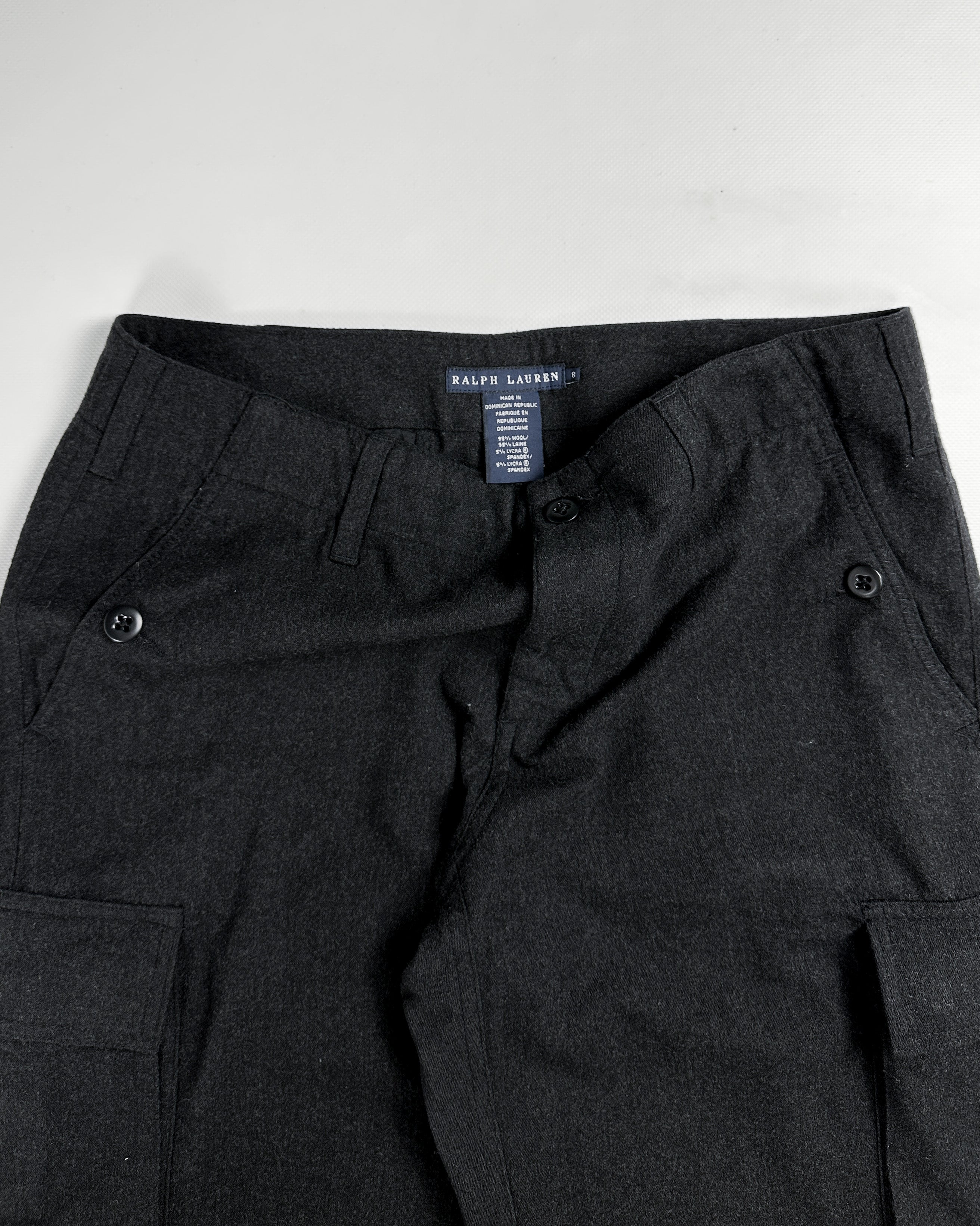 Ralph Lauren Dark Grey Wool Pants 1990's – Vintage TTS
