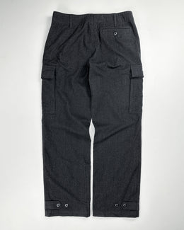 Ralph Lauren Dark Grey Wool Pants 1990's