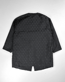 Cora Kemperman Black Dots Long Coat 2000's