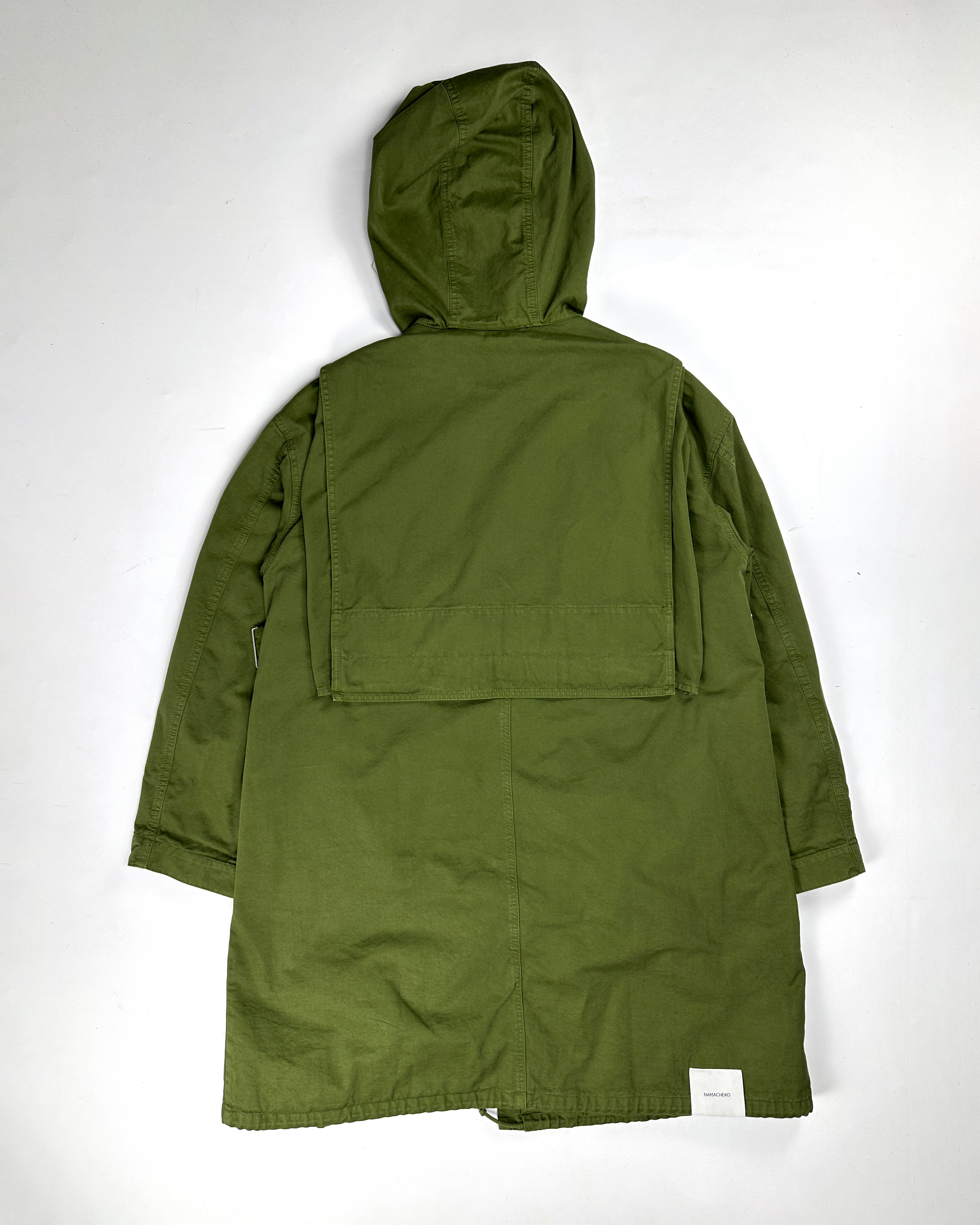 Namacheko syrus parka Mサイズ Namacheko Green Syrus Parka A/W 2022 – Vintage TTS