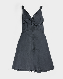 Nao Takekoshi Black Silk Dress 2000's