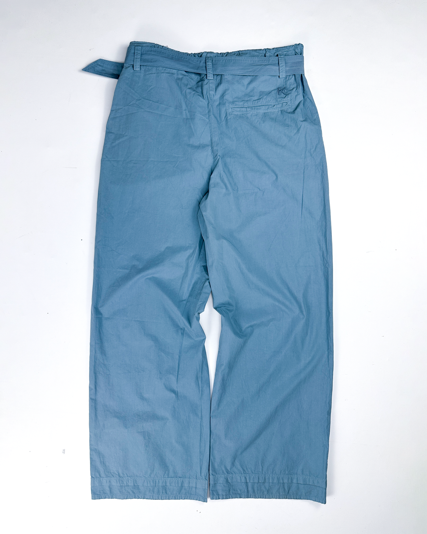 Kenzo "High Sumer" Blue Cotton Pants 2000's