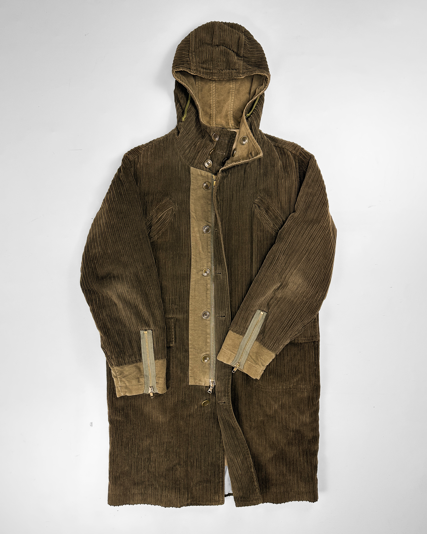 Daniel Alessandrini Corduroy Parka 2000's